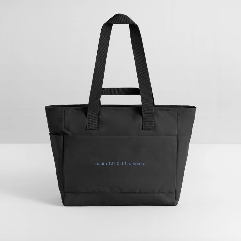 Programmierer Nerd IT Witz Developer Zuhause Wasserabweisende Padded Bag