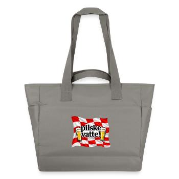 pilske barreled! - Water-Repellent Padded Bag - grey - Front