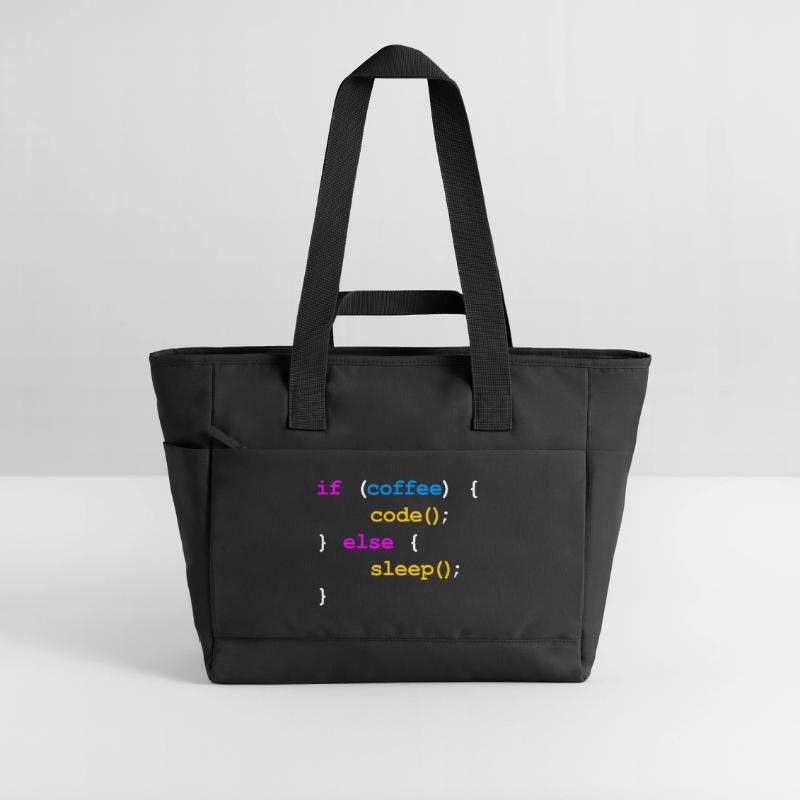 Kein Kaffee Kein Code Programmierer Informatiker Wasserabweisende Padded Bag
