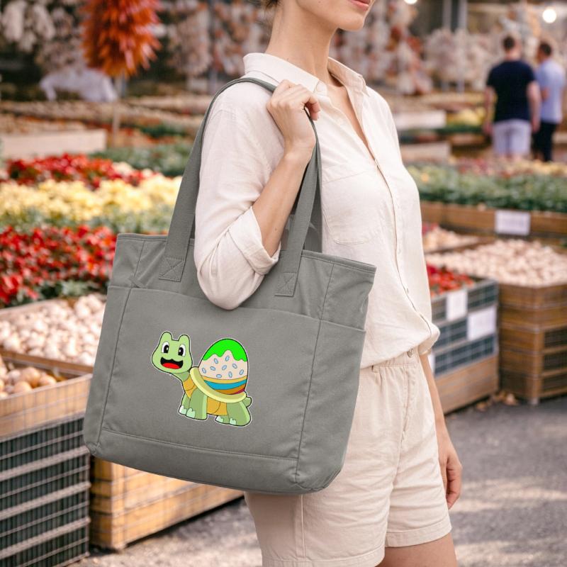 Turtle Easter Easter Egg Water-Repellent Padded Bag