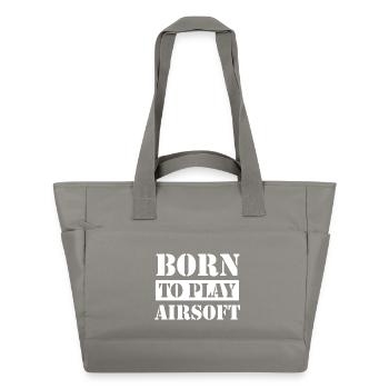 Born to Play Airsoft - Water-Repellent Padded Bag - grey - Front