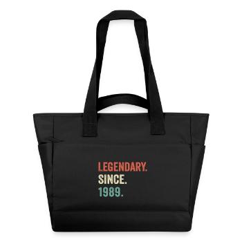 legendär seit 1989 - Wasserabweisende Padded Bag - Schwarz - Vorne