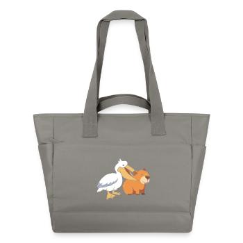 Capybara Capibara - Wasserabweisende Padded Bag - Grau - Vorne