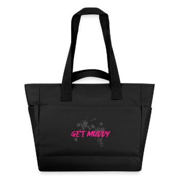 Get muddy Schlammlauf Mud Run Muddy Race - Wasserabweisende Padded Bag - Schwarz - Vorne