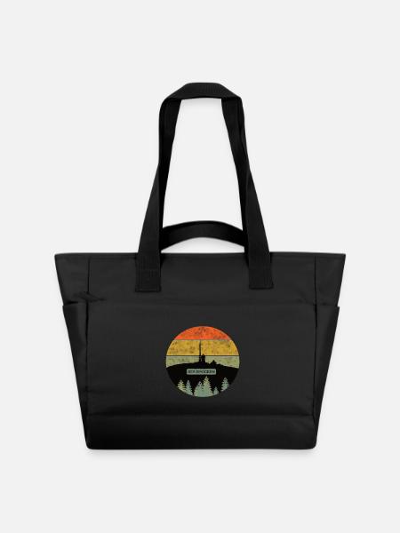 Harz Style - Der Brocken - Wasserabweisende Padded Bag - Schwarz