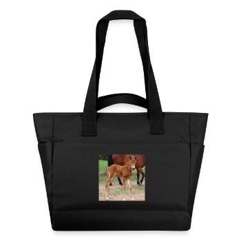 Affiche Cheval Cheval - Sac matelassé déperlant - noir - Devant