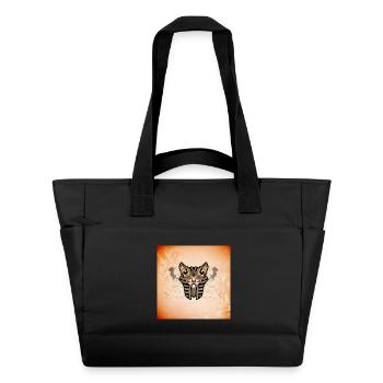 Chat mignon - Sac matelassé déperlant - noir - Devant