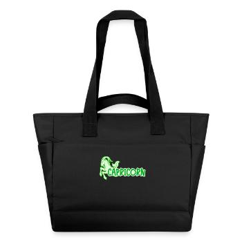 Steinbock Himmel Esoterik Astrologie Aberglaube - Wasserabweisende Padded Bag - Schwarz - Vorne