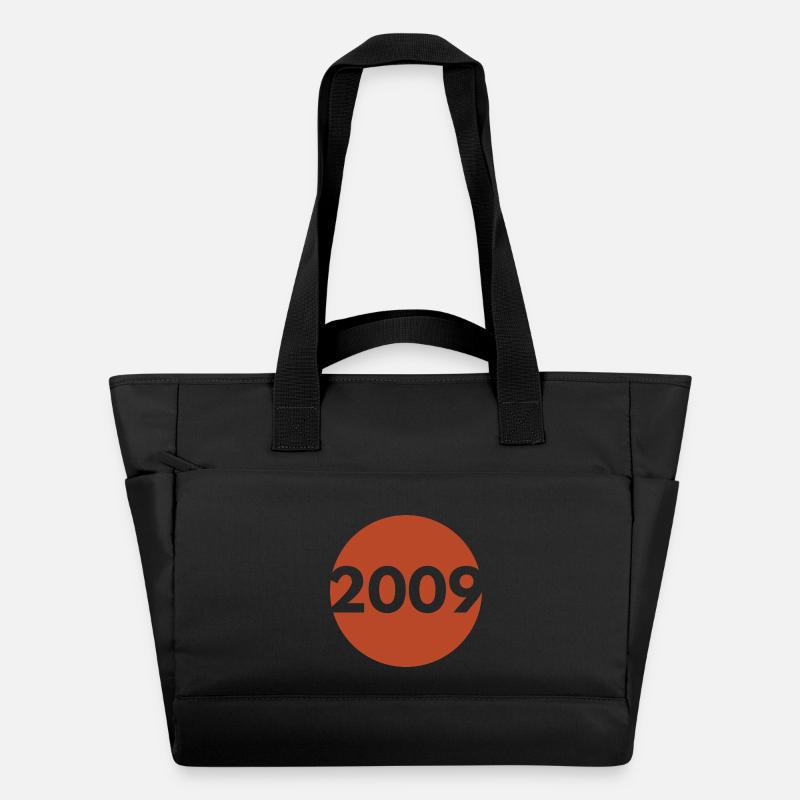 Vintage Rétro 2009 - Sac matelassé déperlant - noir
