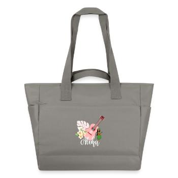 Aloha - Sac matelassé déperlant - gris - Devant