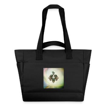 Merveilleux coeur élégant - Sac matelassé déperlant - noir - Devant