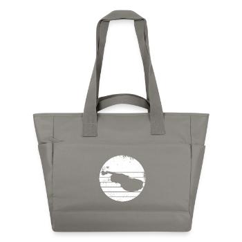 Violine Skizze - Wasserabweisende Padded Bag - Grau - Vorne
