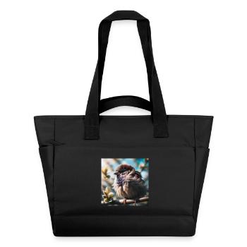 Sparrow - Water-Repellent Padded Bag - black - Front