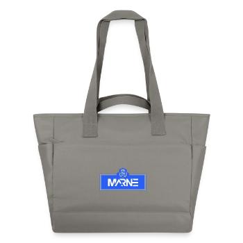 Marl - Water-Repellent Padded Bag - grey - Front