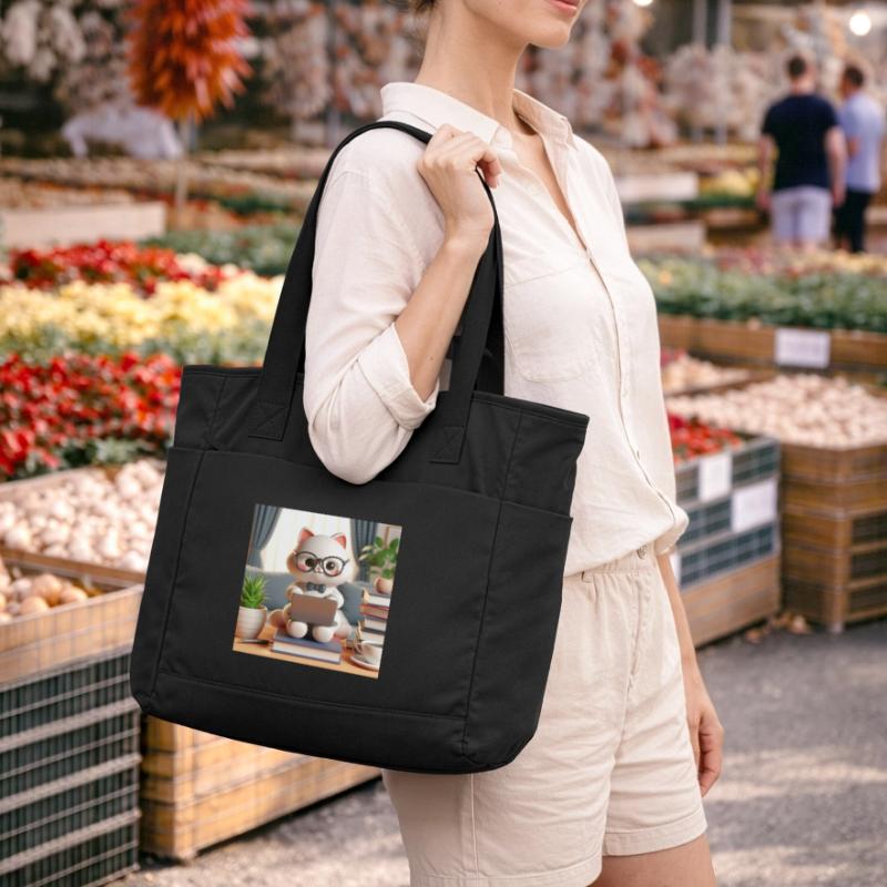 Chat d’ordinateur 3D Sac matelassé déperlant
