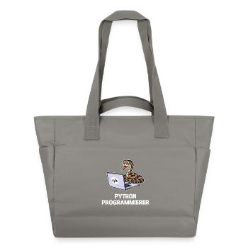 Developer Coden Statement Computer Programmer - Water-Repellent Padded Bag - grey - Front