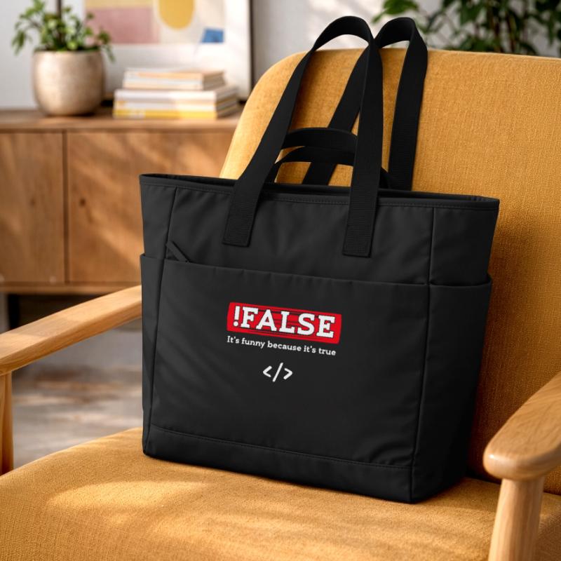 Debug Scripting Statement Developer Code Nerd Water-Repellent Padded Bag