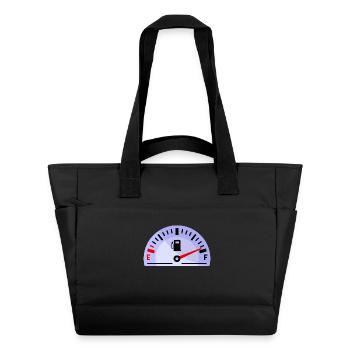 Gas Station Refueling Electric Energy Drive - Water-Repellent Padded Bag - black - Front