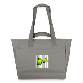 SPOT - RETRO - Wasserabweisende Padded Bag - Grau - Vorne