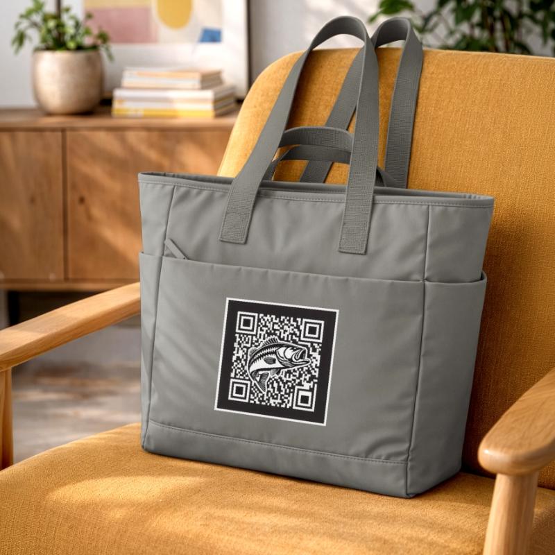 Design de code QR Perch Sac matelassé déperlant