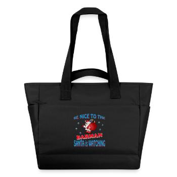 SANTA BARMAN - Wasserabweisende Padded Bag - Schwarz - Vorne