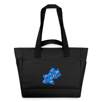 Midi-Pyrénées Region - Water-Repellent Padded Bag - black - Front
