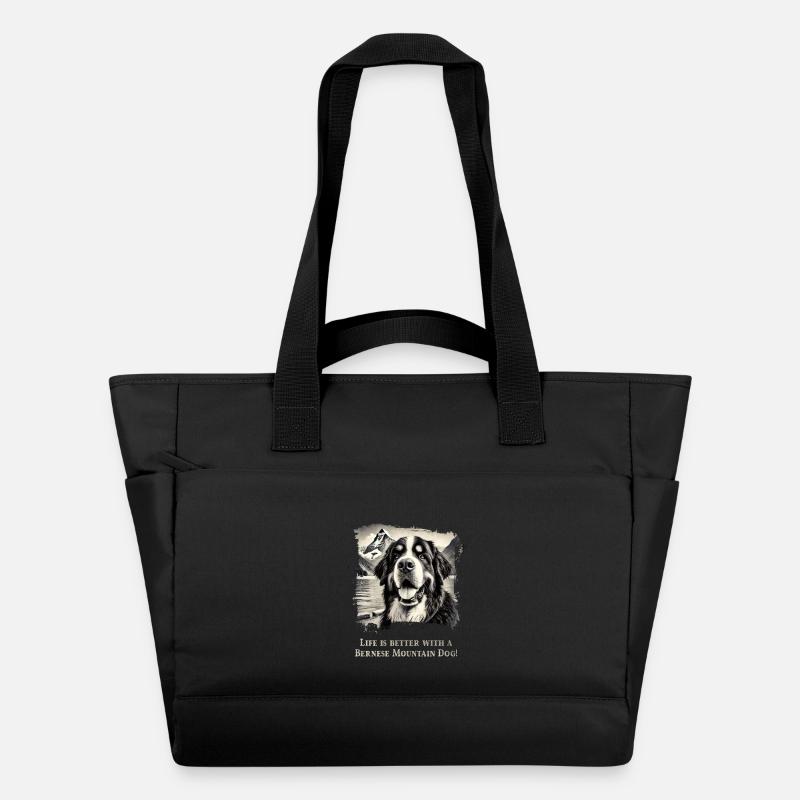 Bouvier bernois - Sac matelassé déperlant - noir