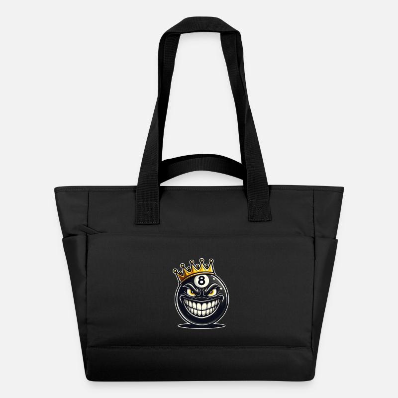 Billiards King - Water-Repellent Padded Bag - black