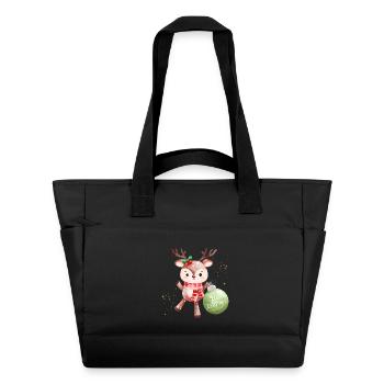 Mon premier Noël - Sac matelassé déperlant - noir - Devant