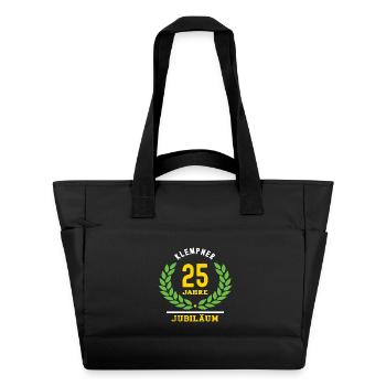 Plombier 25 ans 25e anniversaire - Sac matelassé déperlant - noir - Devant