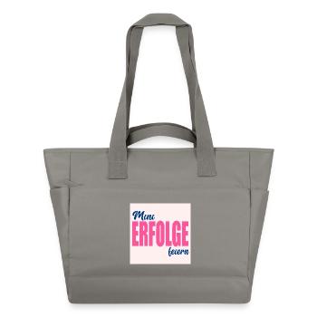 CELEBRATE SMALL SUCCESSES - Water-Repellent Padded Bag - grey - Front