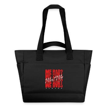 Sphynx Cat Funny Saying - Water-Repellent Padded Bag - black - Front
