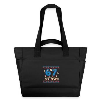 6 7 Six Seven Memes - Water-Repellent Padded Bag - black - Front
