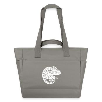 Tropenfreund mit Stil - Wasserabweisende Padded Bag - Grau - Vorne