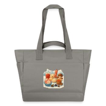 Weiter Norden - Wasserabweisende Padded Bag - Grau - Vorne