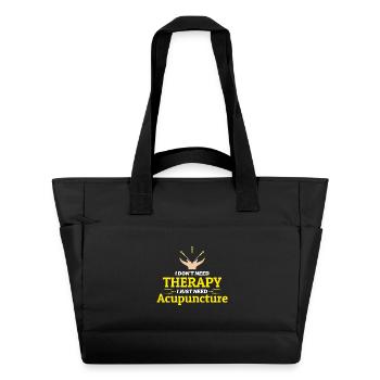 Lizenzierter TCM-Praktizierender Experte für ganzheitliche Heilung - Wasserabweisende Padded Bag - Schwarz - Vorne