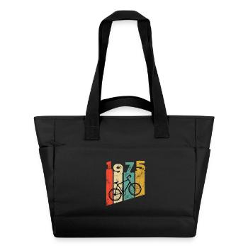 Vintage 1975 - Wasserabweisende Padded Bag - Schwarz - Vorne