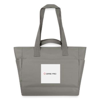 Game Pro Crosshair Logo - Water-Repellent Padded Bag - grey - Front
