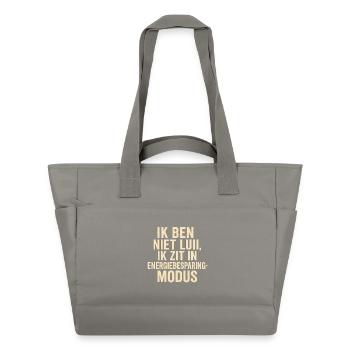 I'm in power saving mode - Water-Repellent Padded Bag - grey - Front