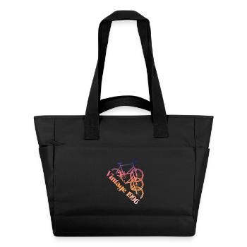 Millésime 1996 - Sac matelassé déperlant - noir - Devant