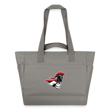 Spartan Warrior Alpha Mascot Spartan Power - Water-Repellent Padded Bag - grey - Front