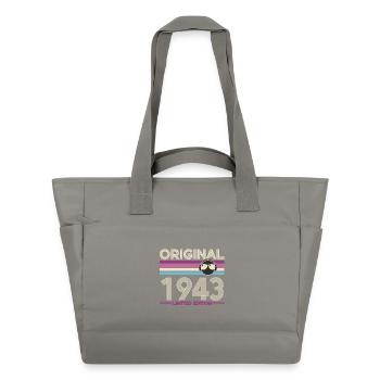 Originalausgabe von 1943 Retro - Wasserabweisende Padded Bag - Grau - Vorne