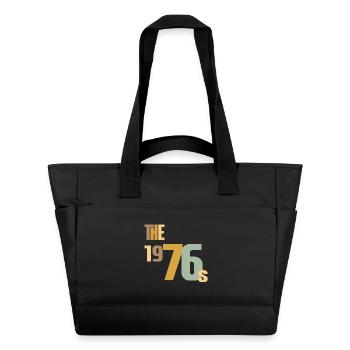 Vintage Année 1976 Anniversaire 50 ans Idée Cadeau - Sac matelassé déperlant - noir - Devant