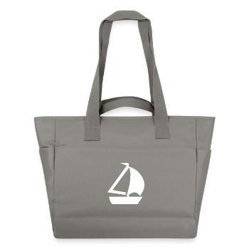 Sail - Water-Repellent Padded Bag - grey - Front