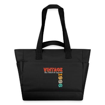 Vintage 1996 - Wasserabweisende Padded Bag - Schwarz - Vorne