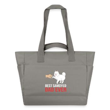 Samoyed - Water-Repellent Padded Bag - grey - Front
