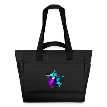 Tukan - Sac matelassé déperlant - noir - Devant