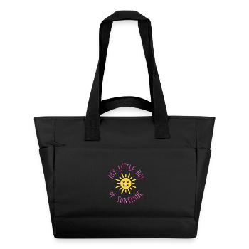 RAY_OF_SUN_PINK - Water-Repellent Padded Bag - black - Front