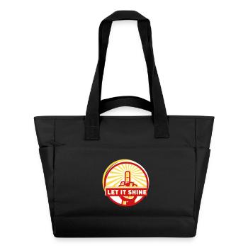 Laisse-le briller - Sac matelassé déperlant - noir - Devant