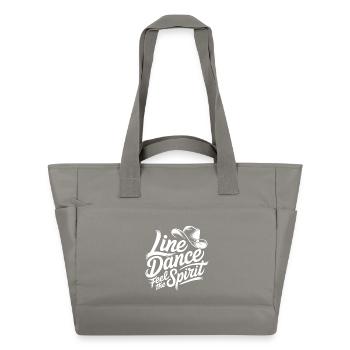Line Dance Spirit - Sac matelassé déperlant - gris - Devant